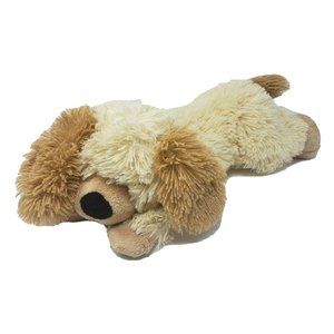 Softoys Inc. Puppy Dog Stuffed Plush 15" Beige Tan